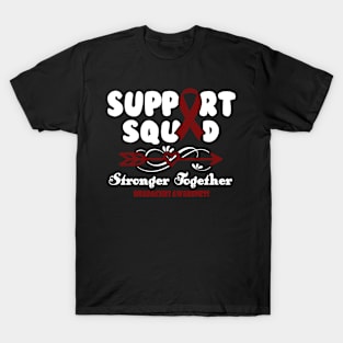 Headaches Awareness Support Squad Stronger Together - In This Family We Fight Together T-Shirt